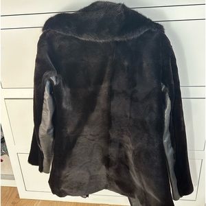 Pologeorgis Mink Fur Motorcycle Jacket
